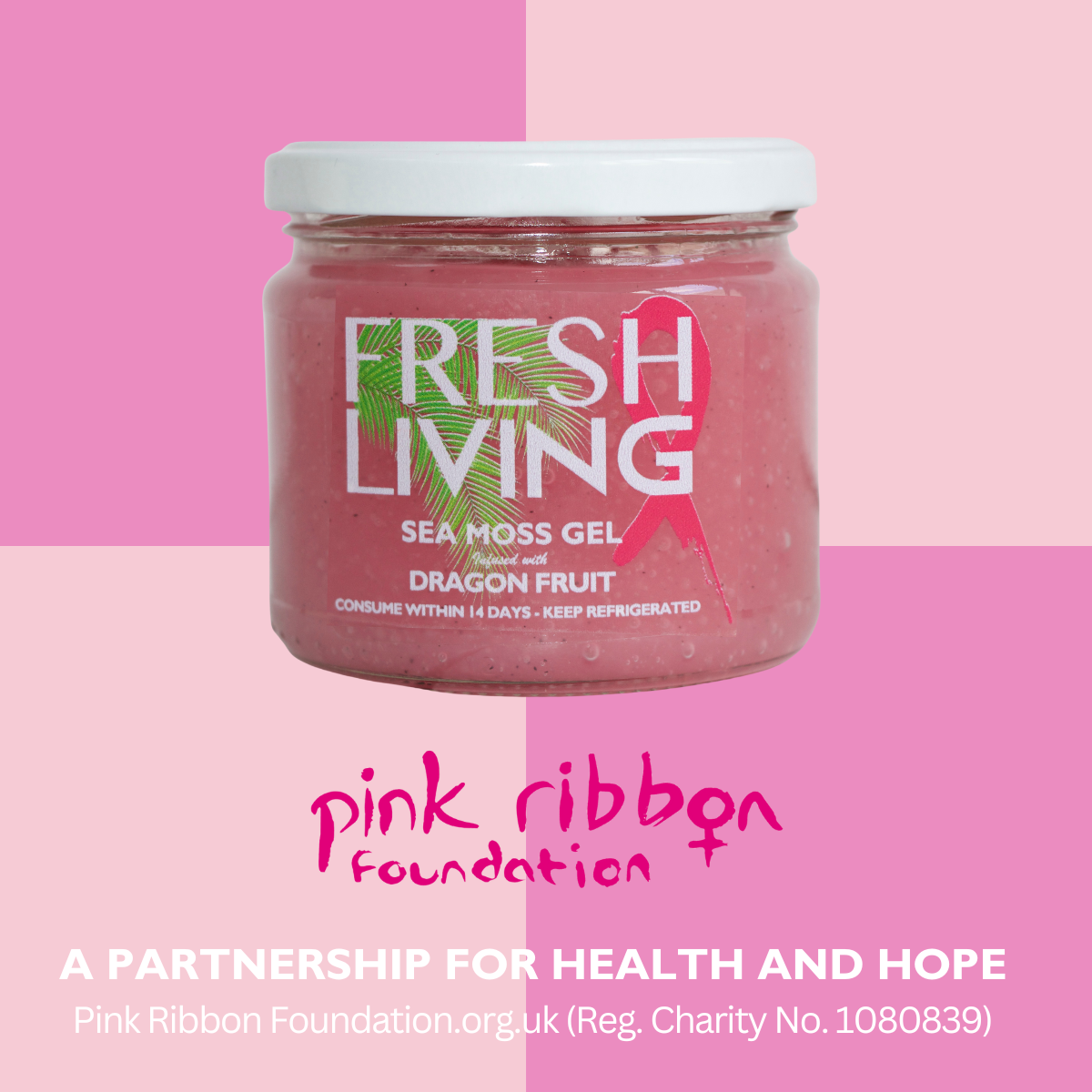 Health & Hope - Dragon Fruit Infused Sea Moss Gel
